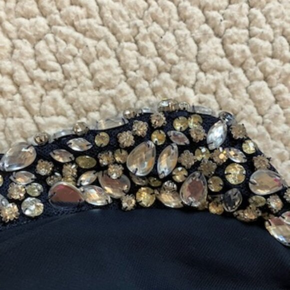 City Studio black evening gown size 11 - Picture 4 of 8